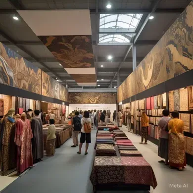 Kenyamanan Toilet Portable di Pameran Batik Jakarta!